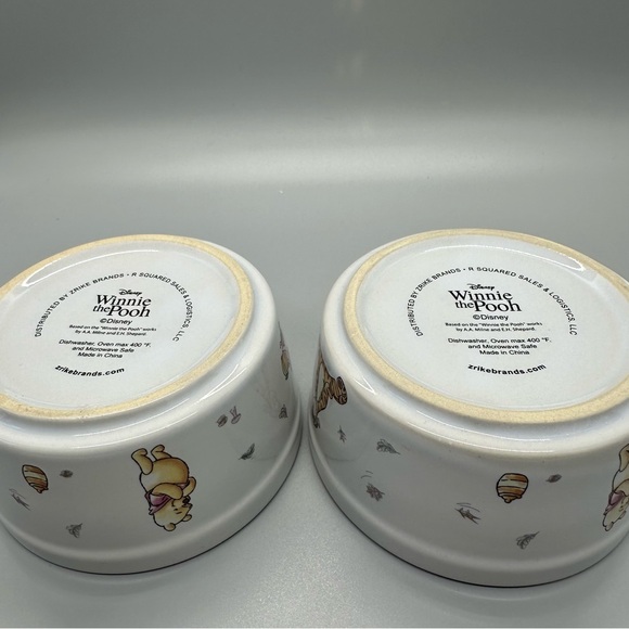 Disney Winnie The Pooh Falling Leaves Ramekins-Two - Picture 6 of 8